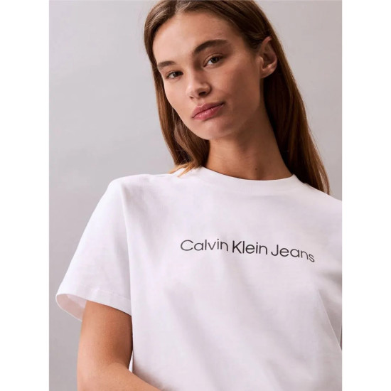 Calvin Klein Γυναικεία κοντομάνικη μπλούζα Institutional Logo Tee